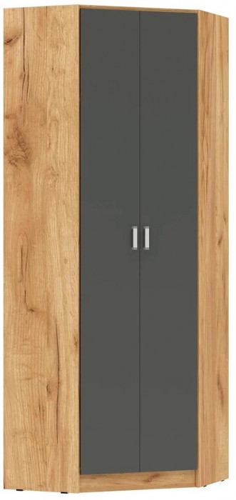 Мартина Шкаф угловой (Дуб Сонома / белый)