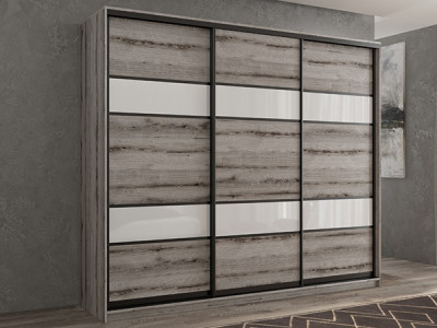 Шкаф-купе Кааппи 8 Эвок Окаменелый 190х60х230 см