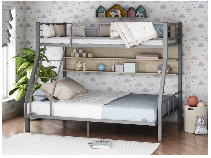 Двухъярусная кровать Гранада-1П 140 (Слоновая кость)