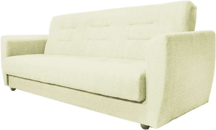 СПБ Диван Лира 140 бежевый, пружинный блок Боннель