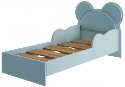 Стиль ДЖЕРСИ кровать КР-001 МИШКА (сп. место 0.9 х 2.0 м)