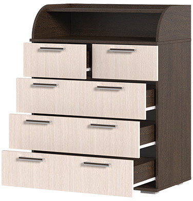 Комод К-1 венге/дуб белфорд