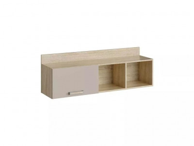 Полка с дверкой НМ 011.38-01 Акварель Капучино