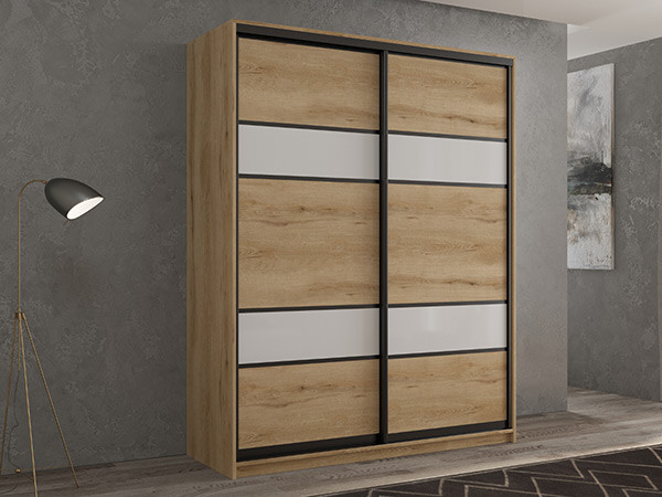 Шкаф-купе Кааппи 8 Эвок Прибрежный 140х60х230 см