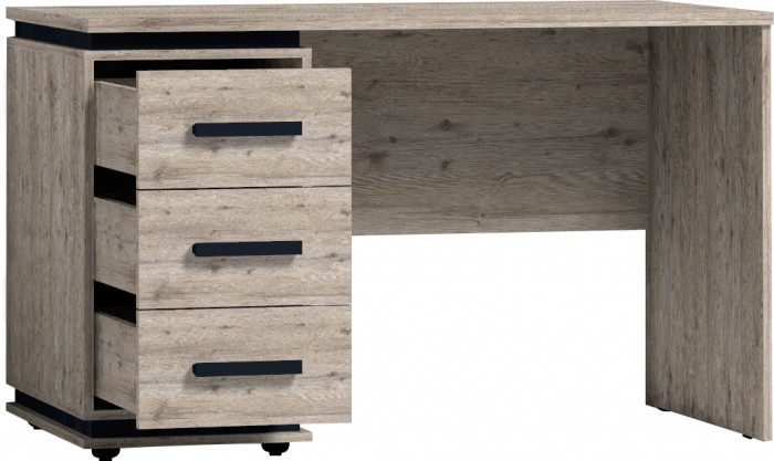 Стол письменный Nature 84, гаскон пайн/черный