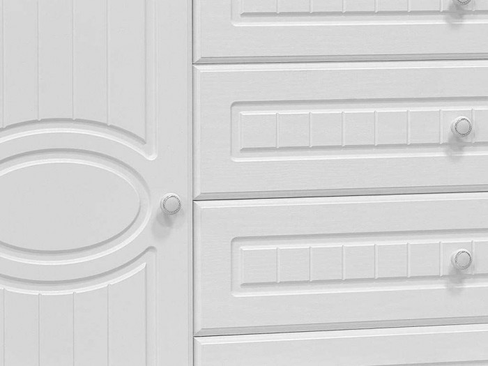 Прихожая Монако-8 белое дерево