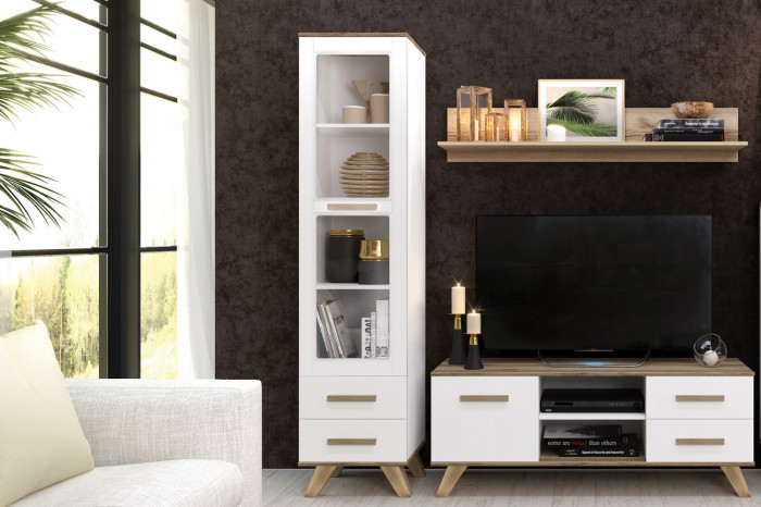 Шкаф-витрина 450 Вега Скандинавия