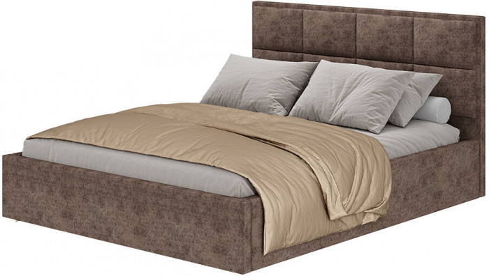 Кровать 160х200 с настилом ЛДСП Линда КР-16, Мустанг