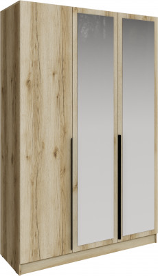 Шкаф Мадрид (1,5) с зеркалом, Дуб делано