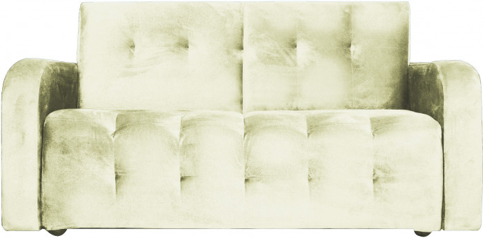 Диван прямой, материал велюр, цвет бежевый, для офиса, дома, гостиной, кухни Оксфорд