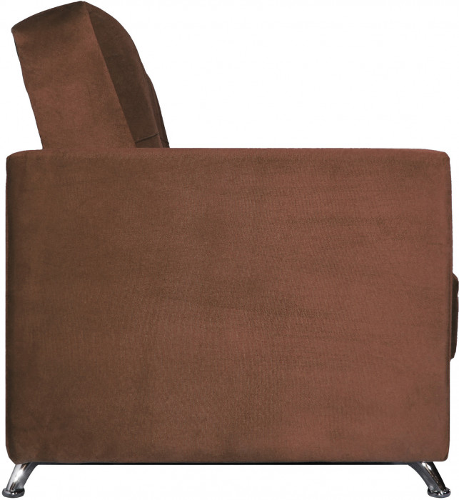 Диван Престиж Люкс 120 велюр коричневый