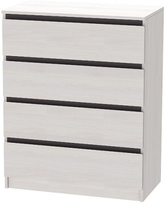 Кэт-1 Комод 4-Ящика, Ясень анкор светлый/Графит