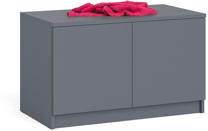 Мори Тумба/антресоль МА900.1, цвет графит, ШхГхВ 90,4х50,4х54,6 см., подходит для шкафа МШ900.1