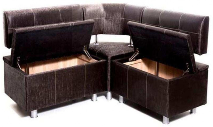 Кухонный уголок Торонто 1250х1250 к/з Бурбон