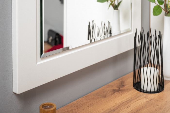 Остин Прихожая 38, цвет белый шагрень/дуб крафт золотой, ШхГхВ 240х54,3х229,6 см., универсальная сборка