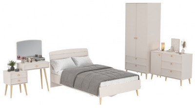 Афина Спальня 05-1200, кашемир серый