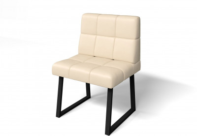 Кухонный диван Реал МД 660 Крем/Черный муар