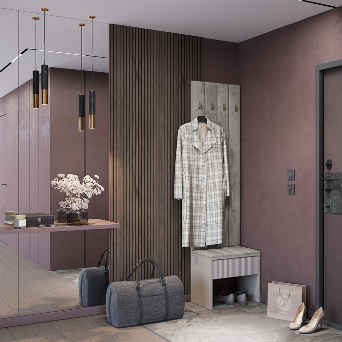 Прихожая Пандора ПР-07, Кашемир, Айриш МФ03