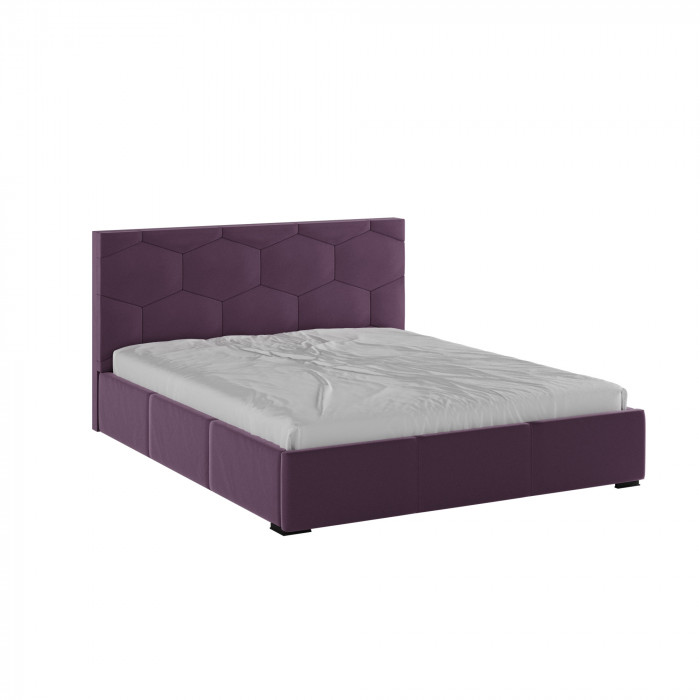 Манука Кровать интерьерная 160 винный, ПМ