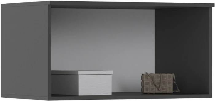 Норд Композиция Шкафов с антресолями + Терминал, Графит/Изумрудный