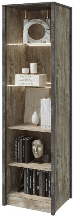 Модульная гостиная Амели (Дуб Юкон / Бетон темный)