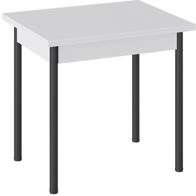 Родос Тип 2 стол с опорой d40 (Черный муар/Дуб Крафт золотой)