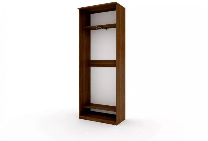 Шкаф купе Модерн 905х450 2-х дверный зеркальный с пескоструем №4 венге