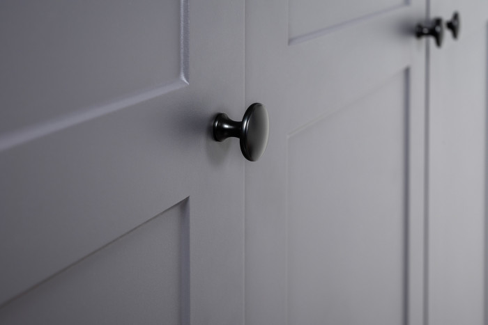 Остин 16.221 Комод + 16.121 Тумба для обуви, серый графит/дуб крафт золотой