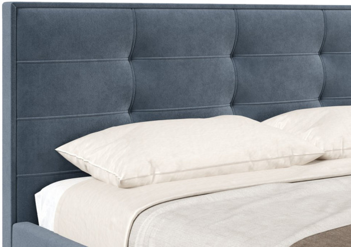 Кровать с подъёмным механизмом 1800 Римини, темно-серый 017