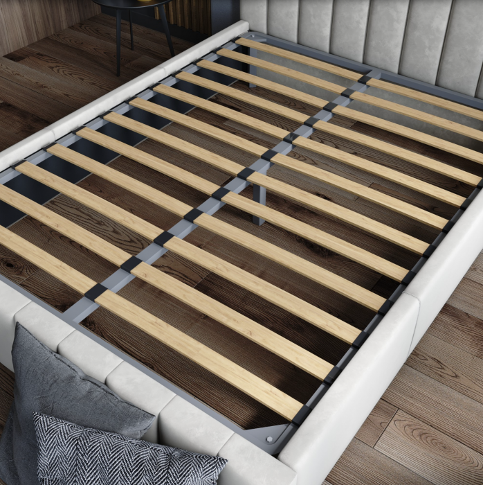 Нега Кровать интерьерная 180 пыльная роза, ортопед