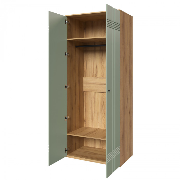 Шкаф распашной двухдверный Вега Саксония