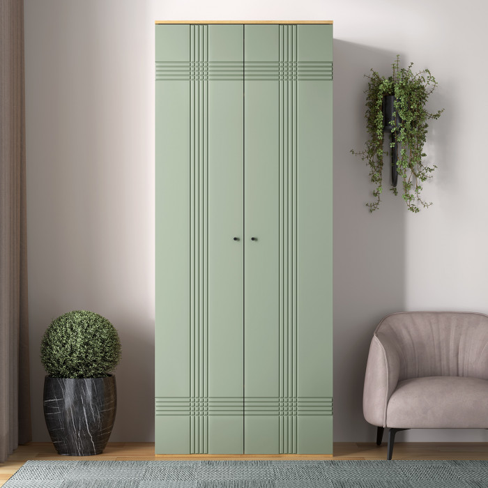 Шкаф распашной двухдверный Вега Саксония