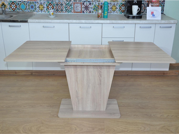 Стол обеденный Эстетика Бетон Дуб Сонома