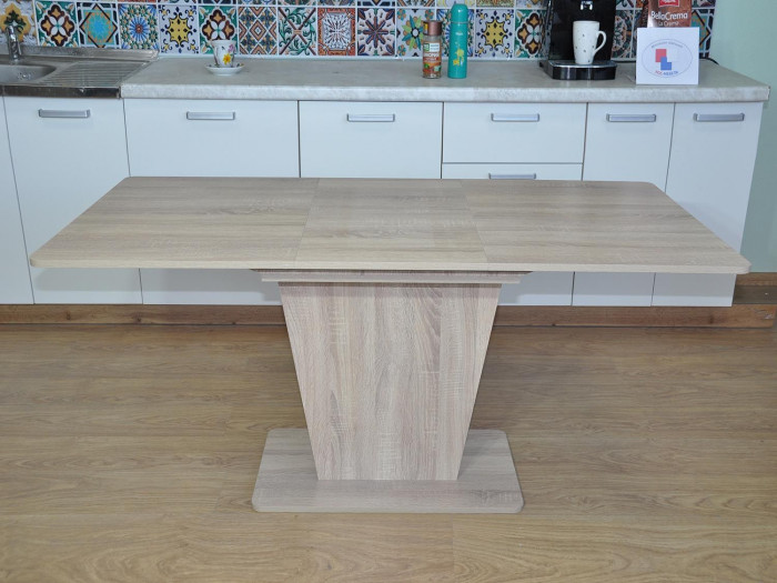 Стол обеденный Эстетика Бетон Дуб Сонома