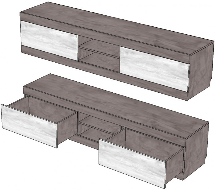 Тумба под ТВ для гостиной 