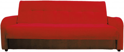 Диван-книжка ЛОНДОН КРАСНЫЙ 120 ЛЮКС ППУ