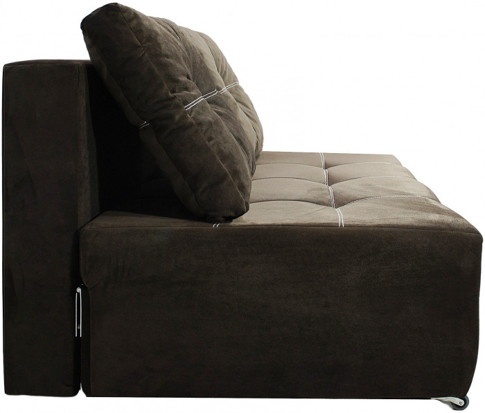 Диван аккордеон Марс Мини велюр коричневый 140
