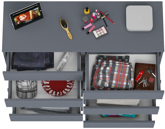 Мори Комод МК1200.10, графит