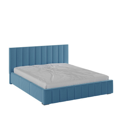 Нега Кровать интерьерная 180 светло-голубой, ортопед