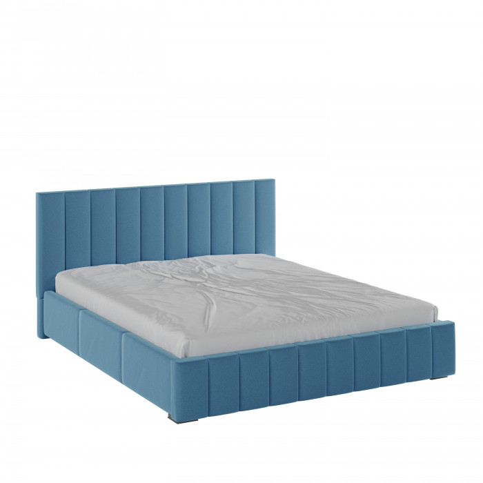Нега Кровать интерьерная 180 светло-голубой, ортопед