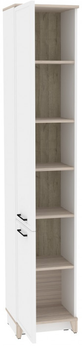 Шкаф-пенал для белья Аурелио 11, белый