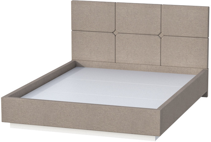 Кровать "Соната" арт.004 с настилом ЛДСП, 140х200 - Sherlock 932