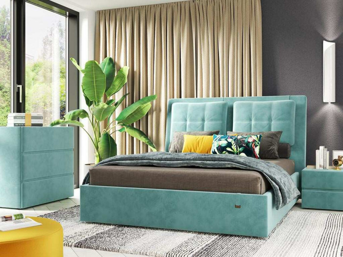 Кровать Ester 1600 модель 311 Ультра минт