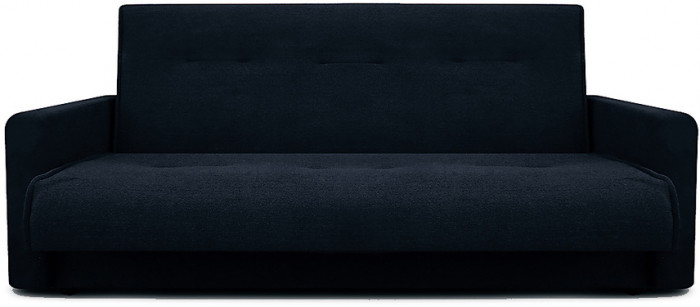 Диван Милан 120 черный, НПБ