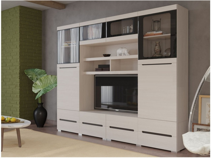 Гостиная Эколь Вариант №2 (Дуб Сонома)