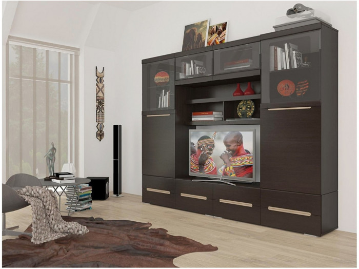 Гостиная Эколь Вариант №2 (Дуб Сонома)