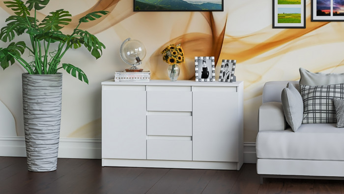 Мори Комод МК1200.3, белый