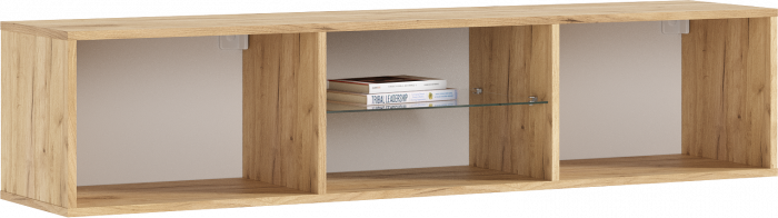 Флэш Модульная Гостиная, вариант №1, Браш вайт/Дуб крафт