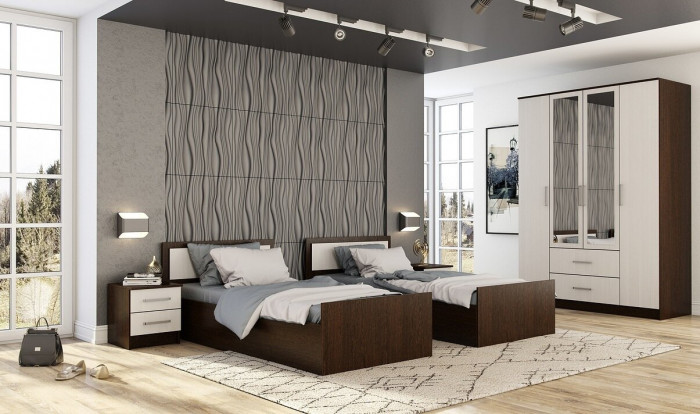 Спальня Фиеста Венге. Компоновка 3