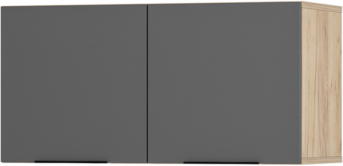 Шкаф навесной "Сандра" ШКН-02 Крафт/Графит